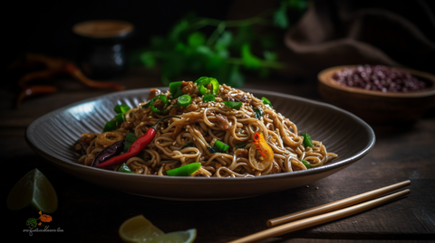 Bajra Millet Noodle Stir-Fry