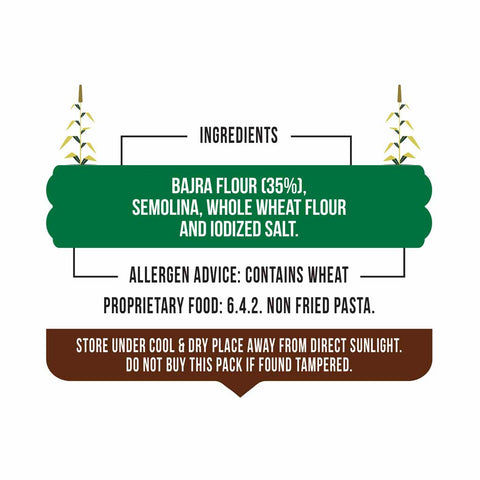 Pearl Millet Pasta – Bajra