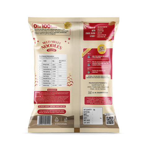 Multimillet Noodles - Singapore Masala