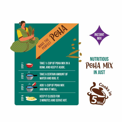 Millet Poha Mix - Ready to Cook
