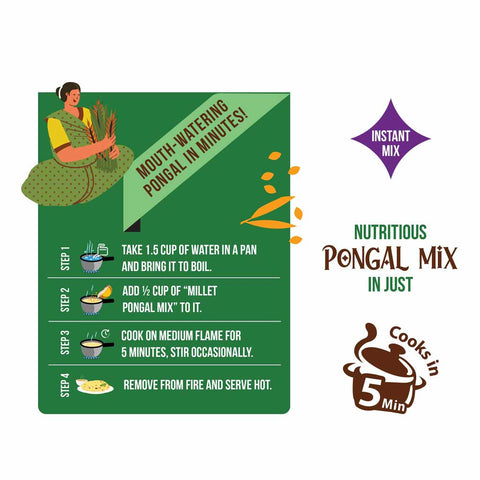 Millet Pongal Mix - Ready to Cook