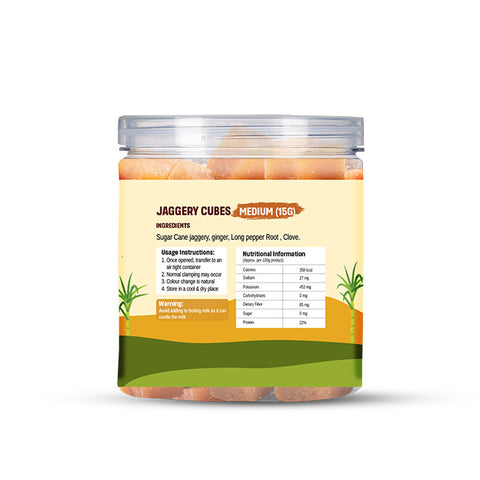 Native Touch Jaggery Cubes - 15gms
