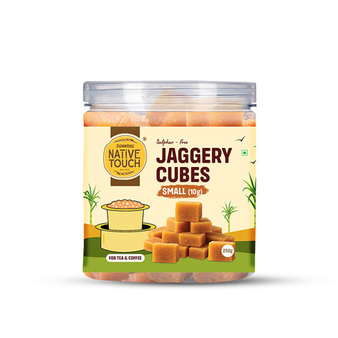 Native Touch Jaggery Cubes - 10gms