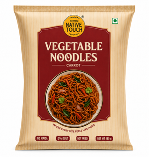 Vegetable Wheat Noodles – Carrot