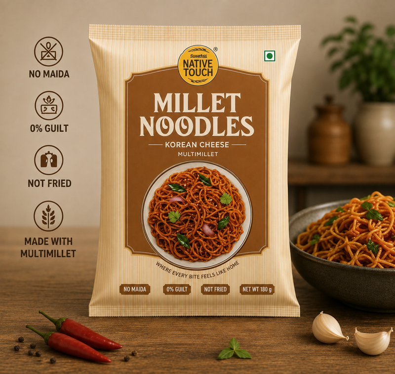 Multimillet Noodles – Korean Cheese