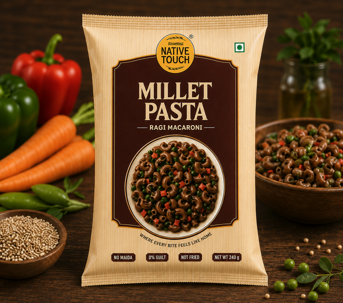 Ragi Pasta