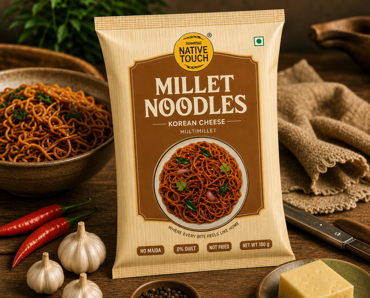 Multimillet Noodles – Korean Cheese