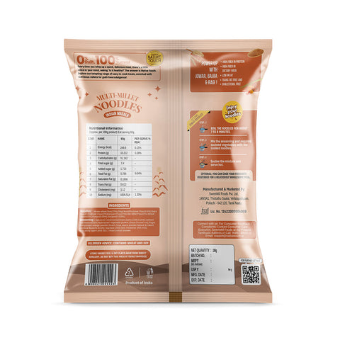 Multimillet Noodles - Indian Masala