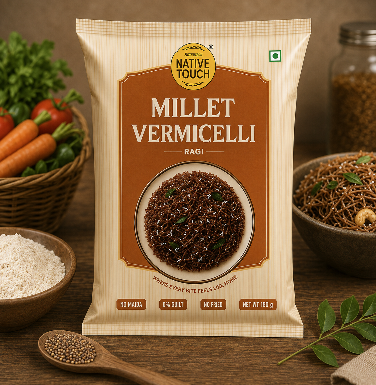 Ragi Vermicelli