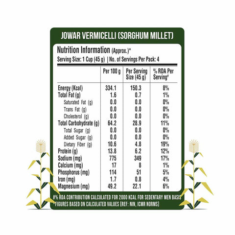 Sorghum Millet Vermicelli – Jowar