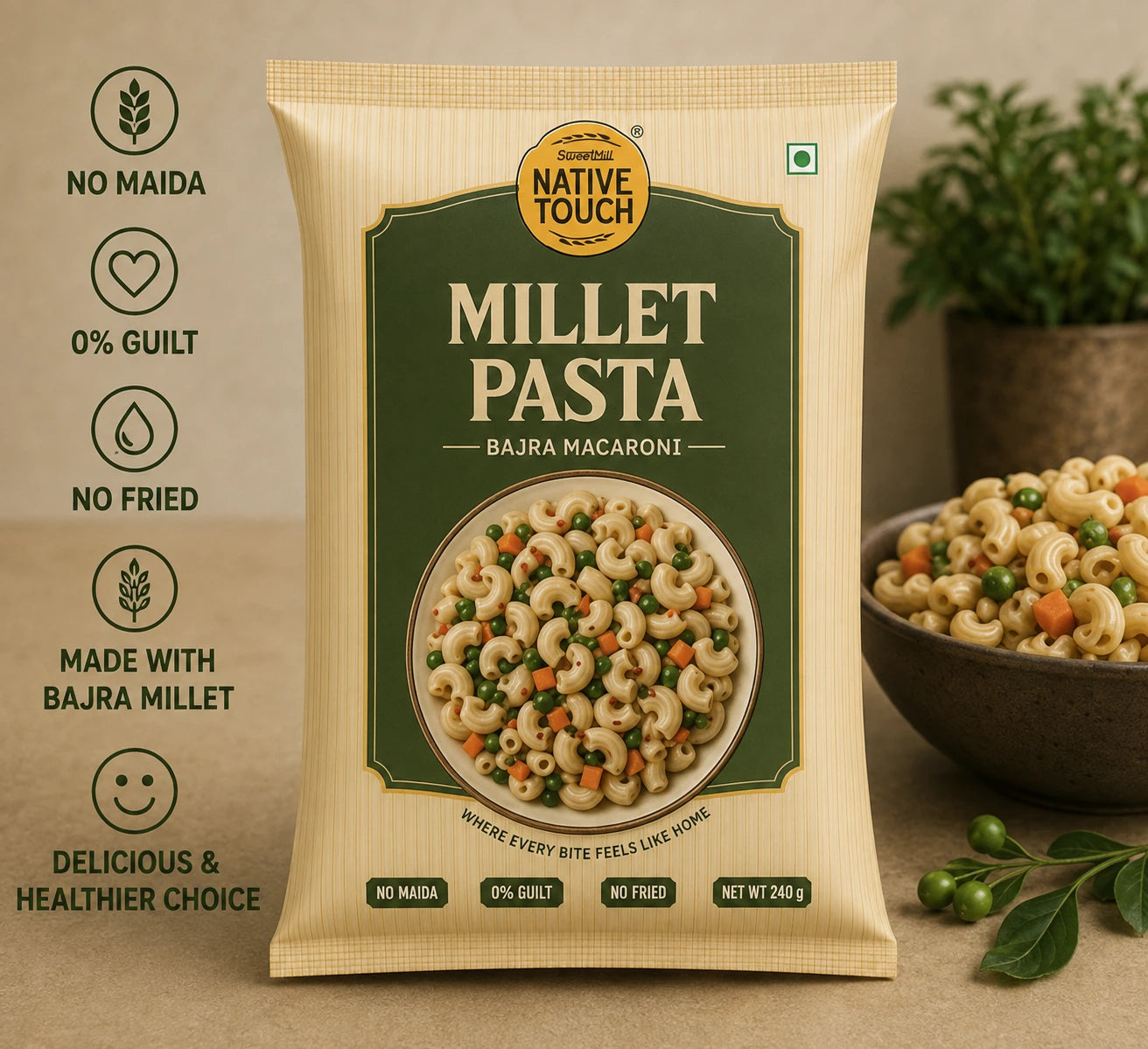 Bajra Pasta