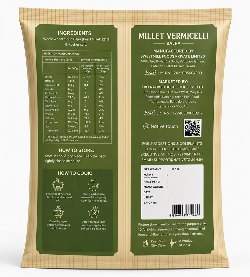 Bajra Vermicelli