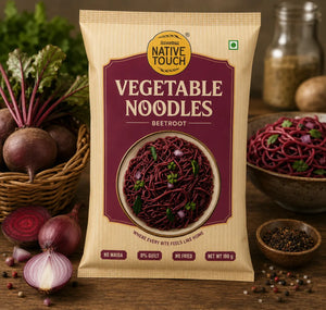 Vegetable Wheat Noodles – Beetroot