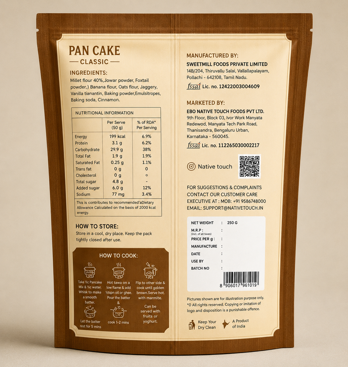 Millet Pancake Mix