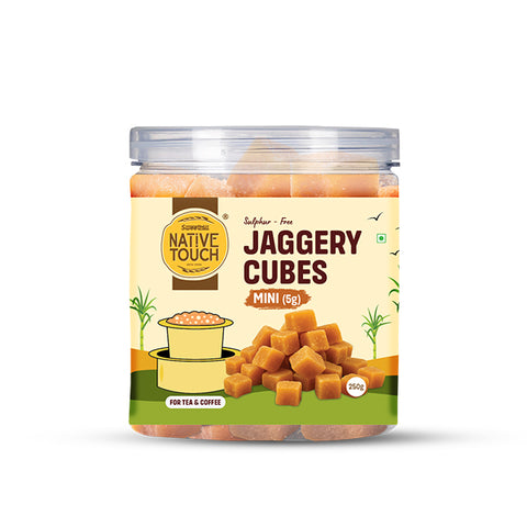 Native Touch Jaggery Cubes - 5gms