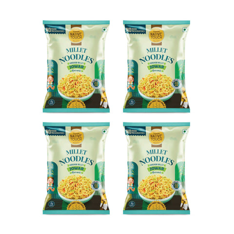 4 Packs of Sorghum Millet Noodles (Combo) - Jowar