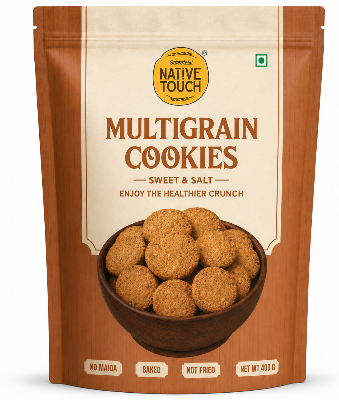 Multigrain Cookies - Sweet & Salt