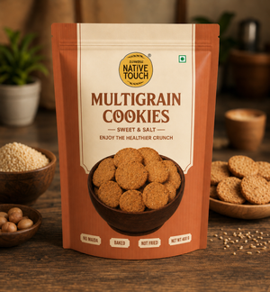 Multigrain Cookies - Sweet & Salt